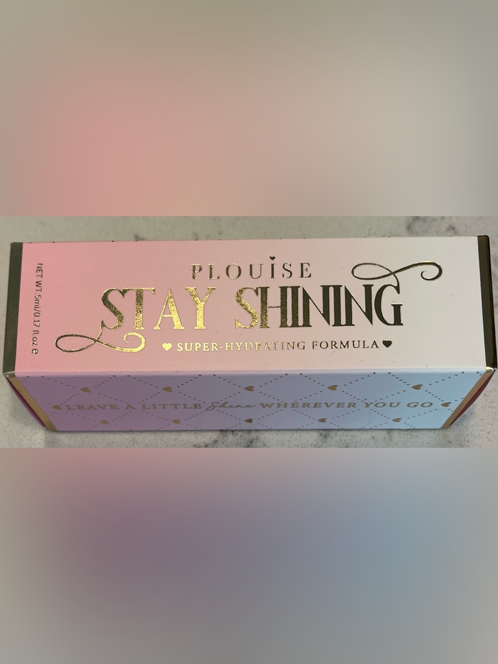 P.LOUISE Stay Shinning Lip Balm & Gloss - Poison Apple NEW in Box